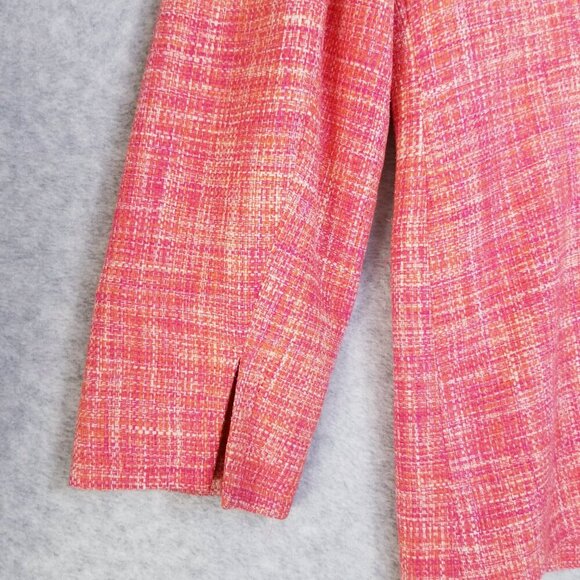 Talbots‎ Women's Silk Blazer Jacket Professional Career Office Interview Size 10 - Picture 6 of 11